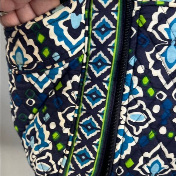Vera Bradley Ink Blue Diaper/Tote Bag - Picture 4 of 10